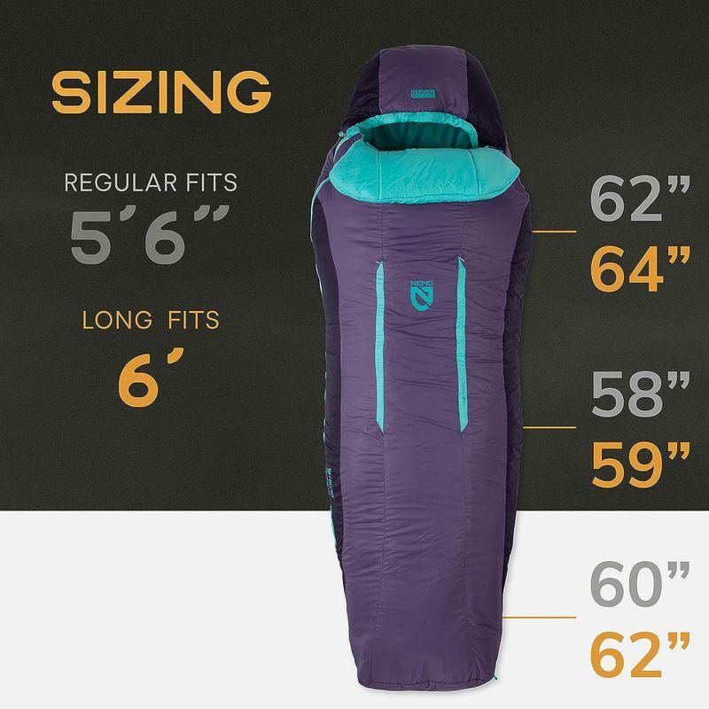 NEMO(ニーモ) FORTE フォルテ 20 Ws スリーピングバッグ -12℃