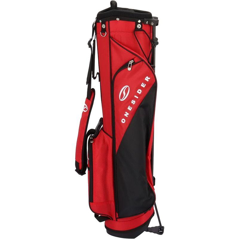 つるやゴルフ ワンサイダー ハーフスタンドキャディバッグ レッド 口枠6.5型 重量1.6kg TSURUYA GOLF ONESIDER 5型 ワンサイダー ハーフスタンドキャディバッグ レッド 口枠6 重量1 6kg TSURUYA GOLF ONESIDER