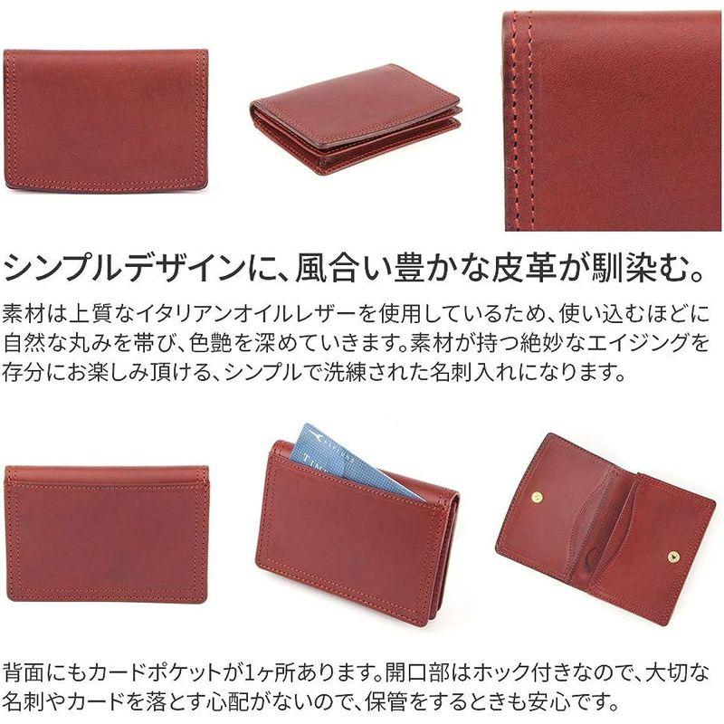 コルボ 名刺入れ カードケース 革 8LC-0403 SLATE スレートシリーズ レディッシュブラウン CO-8LC-0403-96 8LC 名刺入れ カードケース SLATE スレートシリーズ レディッシュブラウン CO レザー