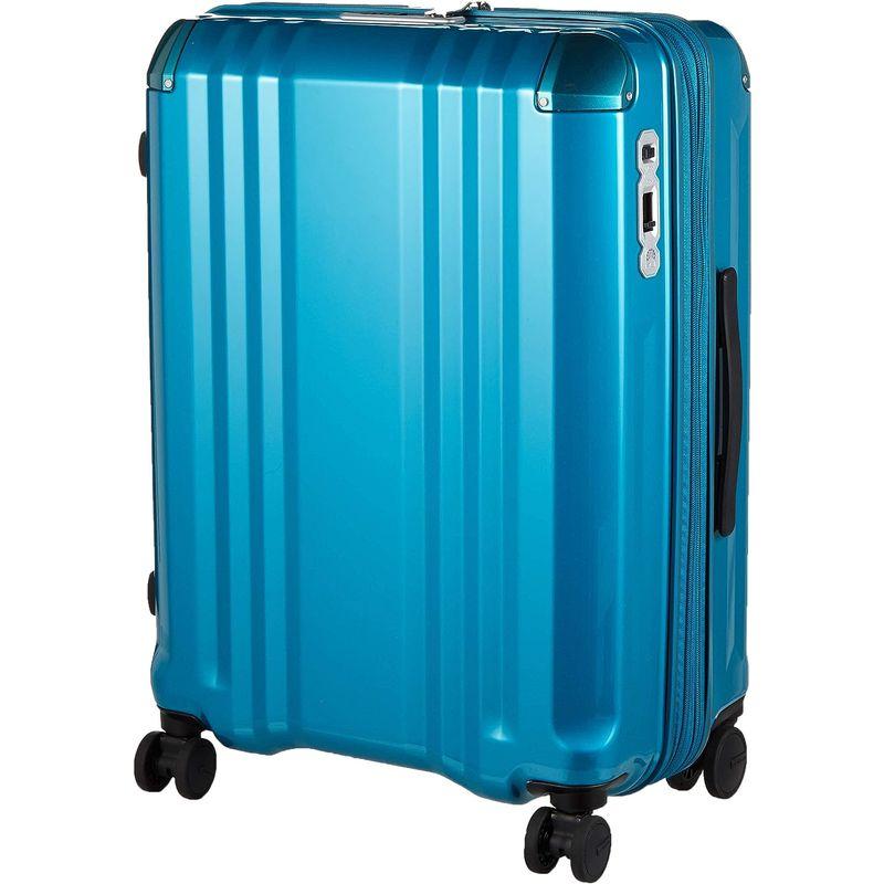 エー・エル・アイ スーツケース デカかる Ｅｄｇｅ 65.5 cm 4.2kg ターコイズブルー 2kg エル アイ スーツケース デカかる Ｅｄｇｅ cm ターコイズブルー
