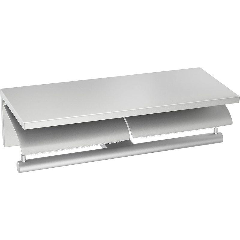 TOTO 二連紙巻器 棚付き(メタル) メタル製(マット) YH700AD