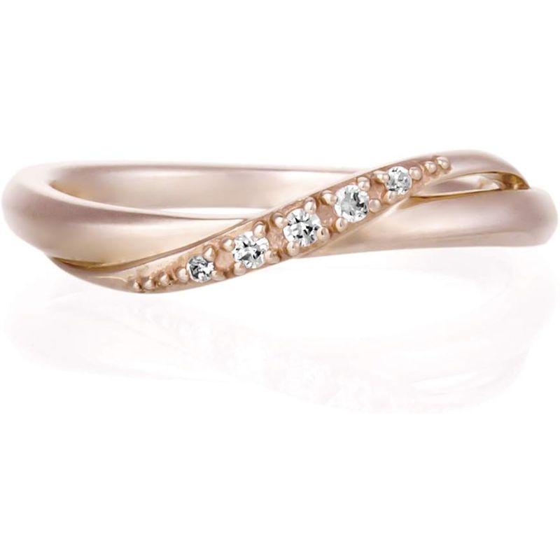 4℃(ヨンドシー)ピンクシルバー ペアリング(レディース) 10号 111744441105 ピンクシルバー ヨンドシー ペアリング レディース 10号