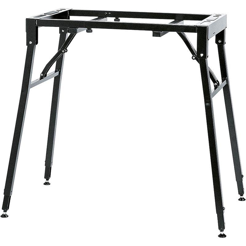 美品 K&M テーブル型キーボードスタンド 18950 カラー:ブラック 【LWH8014434603】(28002円)