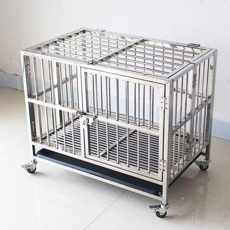 yagiya 犬サークル ペットゲージ 犬 ケージ 小屋 サークル ゲージ 猫 キャットケージ 室内 犬小屋 猫小屋 金属サークルステンレス 犬サークル ペットゲージ ケージ 小屋 サークル ゲージ キャットケージ 室内 犬小屋 猫小屋 金属サークルステンレス