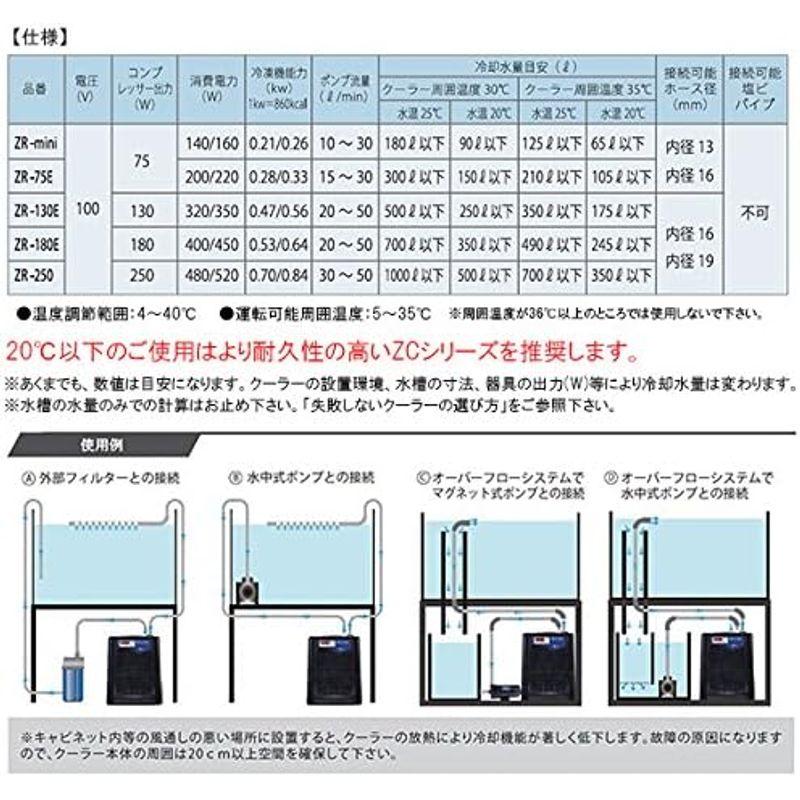 ゼンスイ ZR-75E 小型循環式クーラー