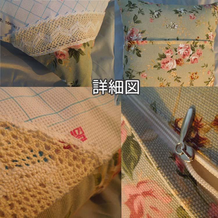 手作りクッション Amazon | Simhoa Diy刺繍枕カバーキットクッションカバー