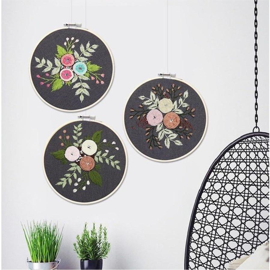 新鮮な初心者 刺繍 花 簡単 最高の花の画像