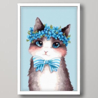 クロスステッチ Diy 刺繍キット 手芸キット アートパネル 猫ちゃん かわいい 穏やか 癒し 図案 初心者 簡単 刺繍 送料無料 指ぬき 糸通し付き 日本語解説付き Cxy73 アルシオン 通販 Yahoo ショッピング