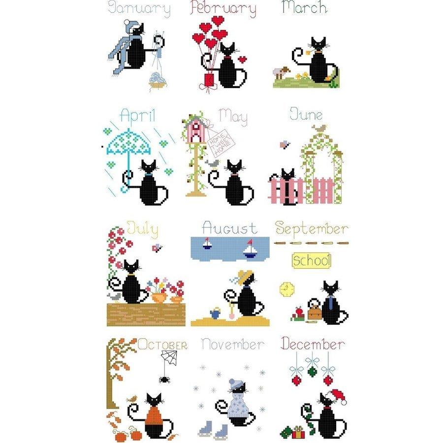 クロスステッチ Diy 刺繍キット 手芸キット 図案 初心者 壁アート 黒猫 かわいい 癒しキャラ 簡単 壁飾り 刺繍 アートパネル モダン 送料無料 日本語解説付き Cxy77 アルシオン 通販 Yahoo ショッピング