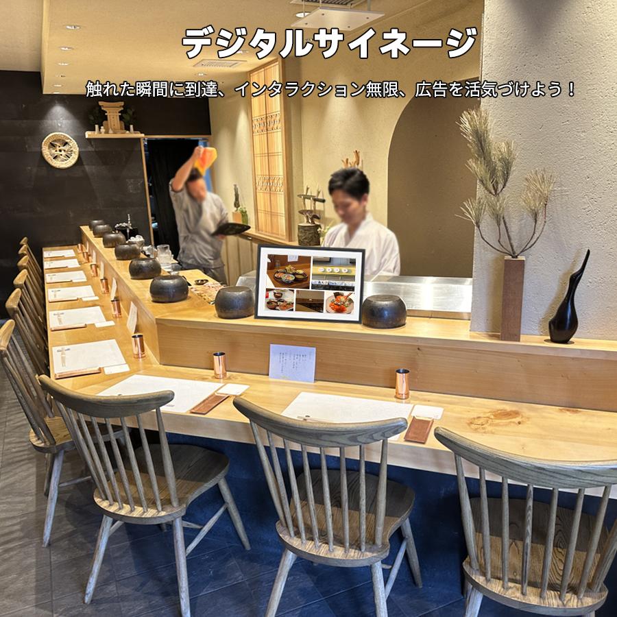 デジタルフォトフレーム Wi-Fi 10.1インチ写真立て デジタルサイネージ