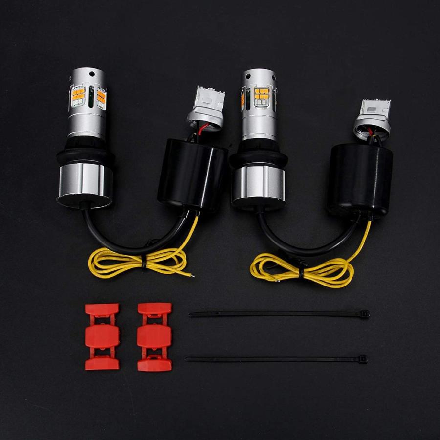 t20 led ウィンカーランプ 汎用 2色切替 ウィンカーポジション