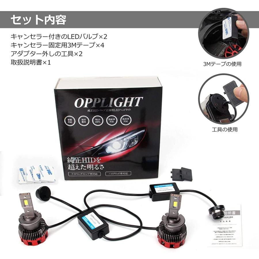 d4s ledヘッドライト 車検対応 純正D4S ホワイト6000K 11600LM 35W D4