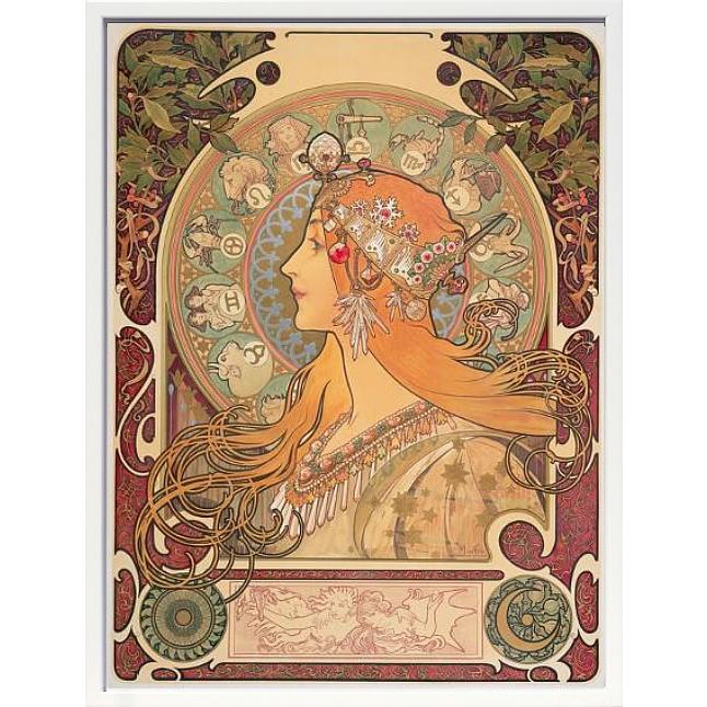 アルフォンス ミュシャ 絵画 ポスター リトグラフ グッズ 額 アート