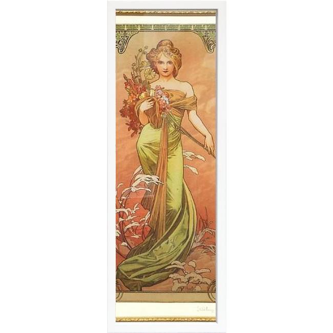 ミュシャ FLIRT リトグラフ 額装Alphonse Mucha118/300 ミュシャ FLIRT リトグラフ 額装Alphonse Mucha118/300 ミュシャ