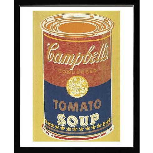アートパネル アートポスター 絵画 インテリア 壁掛け タペストリー アートフレーム ウォールアート ポップアート アンディー ウォーホル Colored Campbell S Aw Ars Online 通販 Yahoo ショッピング