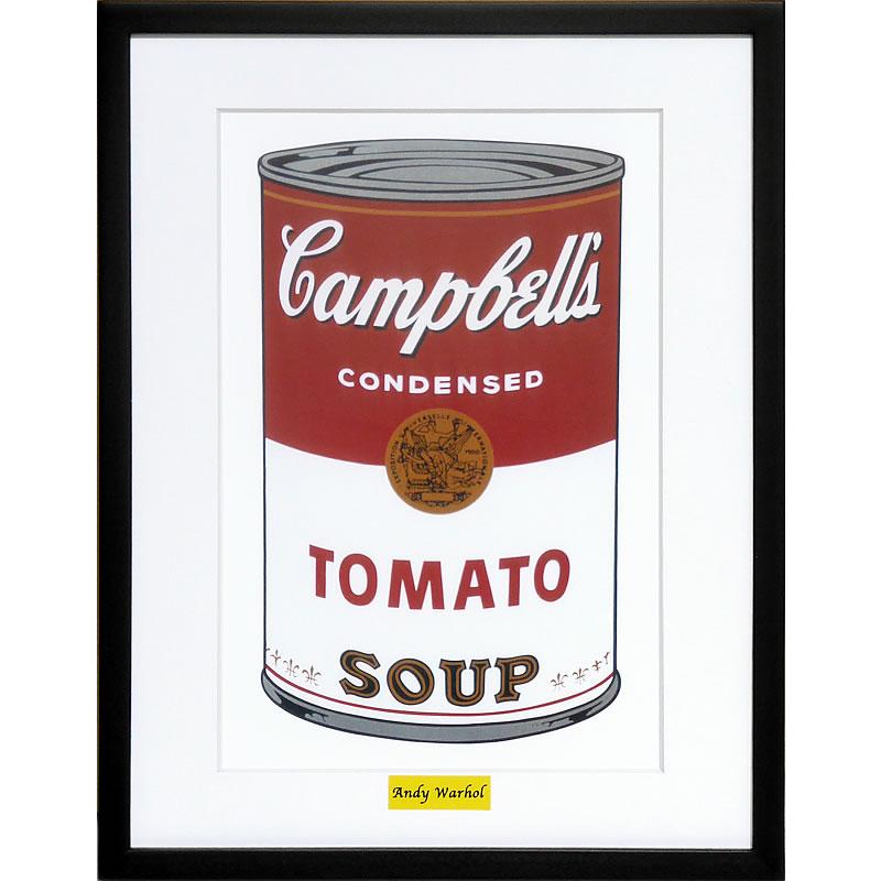 Andy Warhol アンディウォーホル ポスター フレーム 花 猫