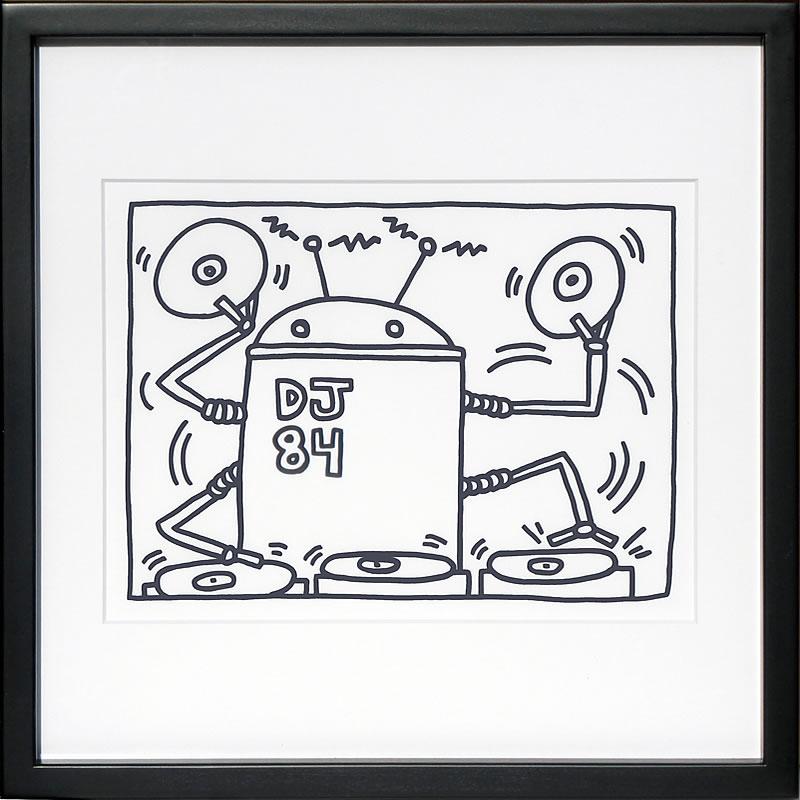 キースヘリング 絵画 ポスター 絵 アートパネル アートポスター アート インテリア フレーム 額 リトグラフ 複製画 ポップアート おしゃれ | 