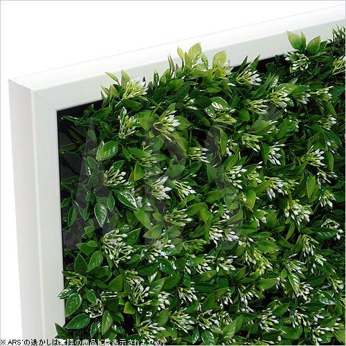 人工観葉植物の壁掛け リーフアートパネル ウォールグリーン 4C ホワイト｜arsonline｜03