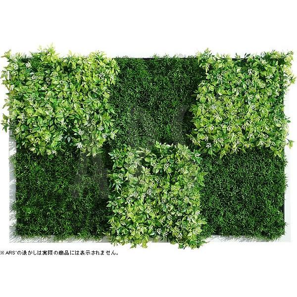 人工観葉植物の壁掛け リーフアートパネル ウォールグリーン 6C ホワイト｜arsonline｜02