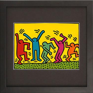 キースヘリング 絵画 ポスター 絵 アートパネル アートポスター アート インテリア フレーム 額 リトグラフ 複製画 ポップアート おしゃれ | 