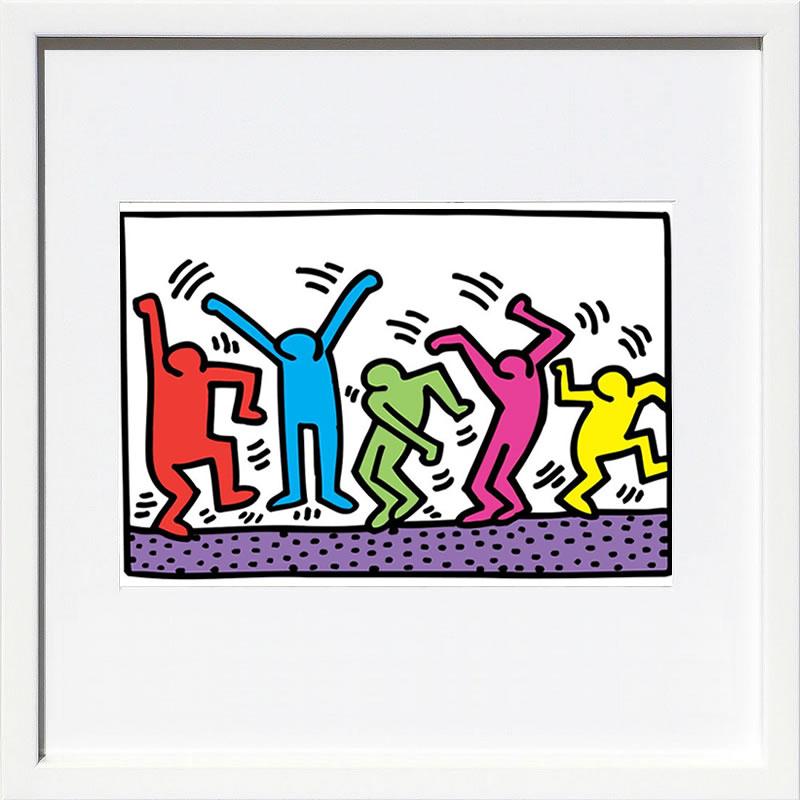 キースヘリング 絵画 ポスター 絵 アートパネル アートポスター アート インテリア フレーム 額 リトグラフ 複製画 ポップアート おしゃれ | 