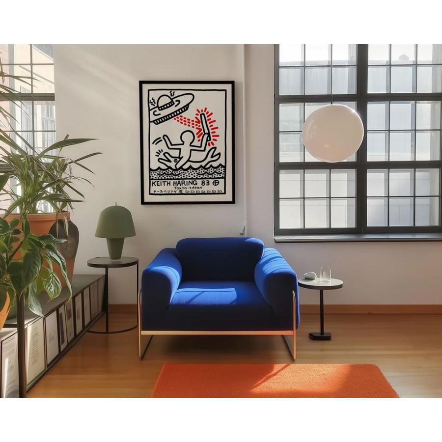 キースヘリング 絵画 ポスター 絵 アートパネル アートポスター アート インテリア フレーム 額 リトグラフ 複製画 ポップアート おしゃれ |  | 02