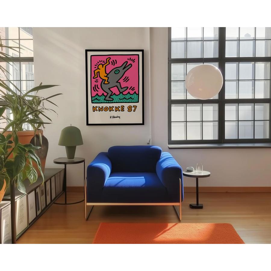 額装品/Tony Shafra/キース ヘリング/アート/ポスター/インテリア 額装品/Tony Shafra/キース ヘリング/アート/ポスター/インテリア