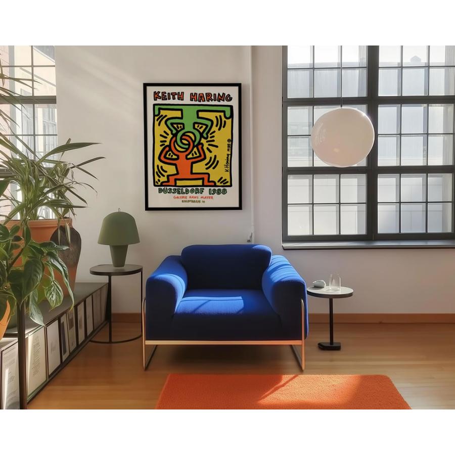 キースヘリング 絵画 ポスター 絵 アートパネル アートポスター アート インテリア フレーム 額 リトグラフ 複製画 ポップアート おしゃれ |  | 02