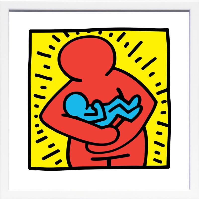 キースヘリング 絵画 ポスター 絵 アートパネル アートポスター アート インテリア フレーム 額 リトグラフ 複製画 ポップアート おしゃれ | 