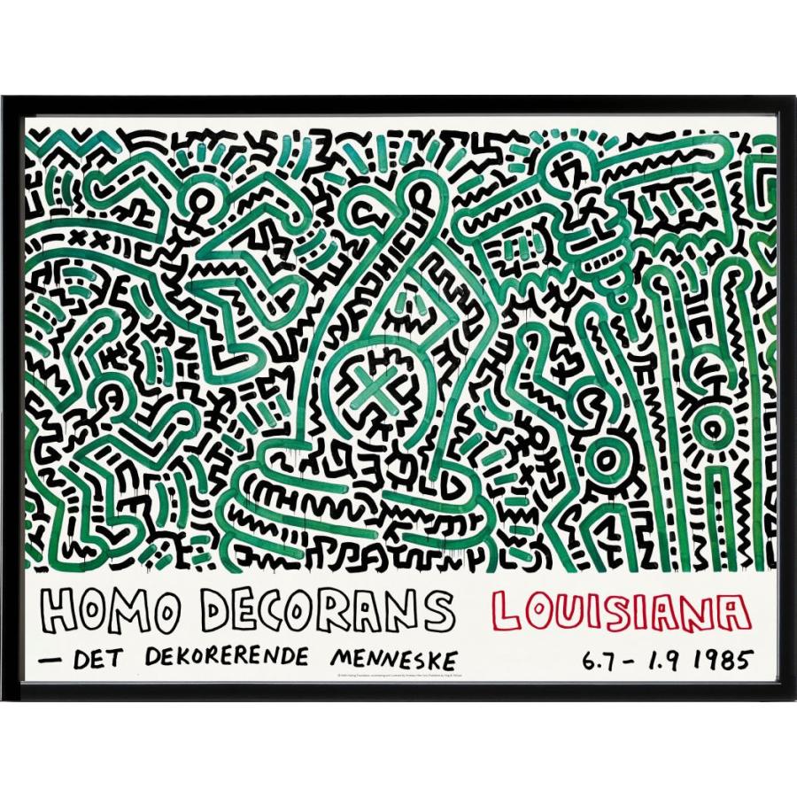キースヘリング 絵画 ポスター 絵 アートパネル アートポスター アート インテリア フレーム 額 リトグラフ 複製画 ポップアート おしゃれ | 