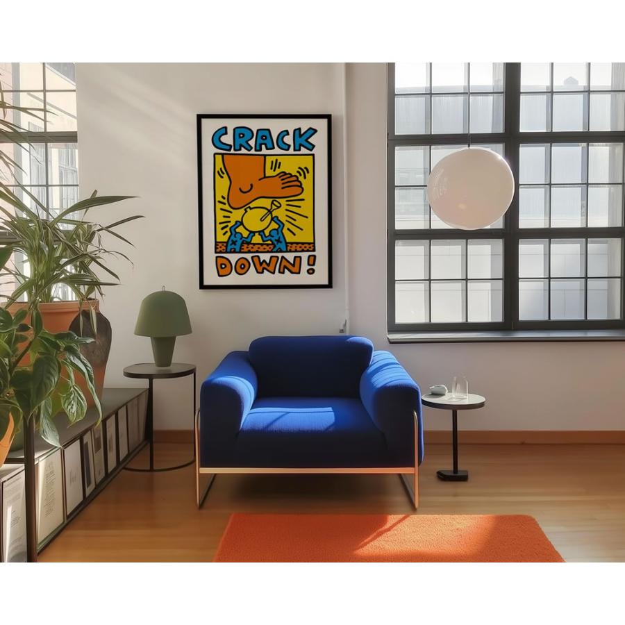 キースヘリング 絵画 ポスター 絵 アートパネル アートポスター アート インテリア フレーム 額 リトグラフ 複製画 ポップアート おしゃれ |  | 07