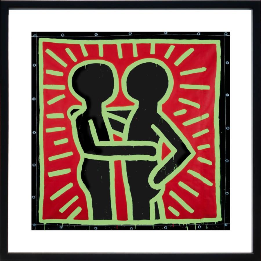 キースヘリング 絵画 ポスター 絵 アートパネル アートポスター アート インテリア フレーム 額 リトグラフ 複製画 ポップアート おしゃれ | 