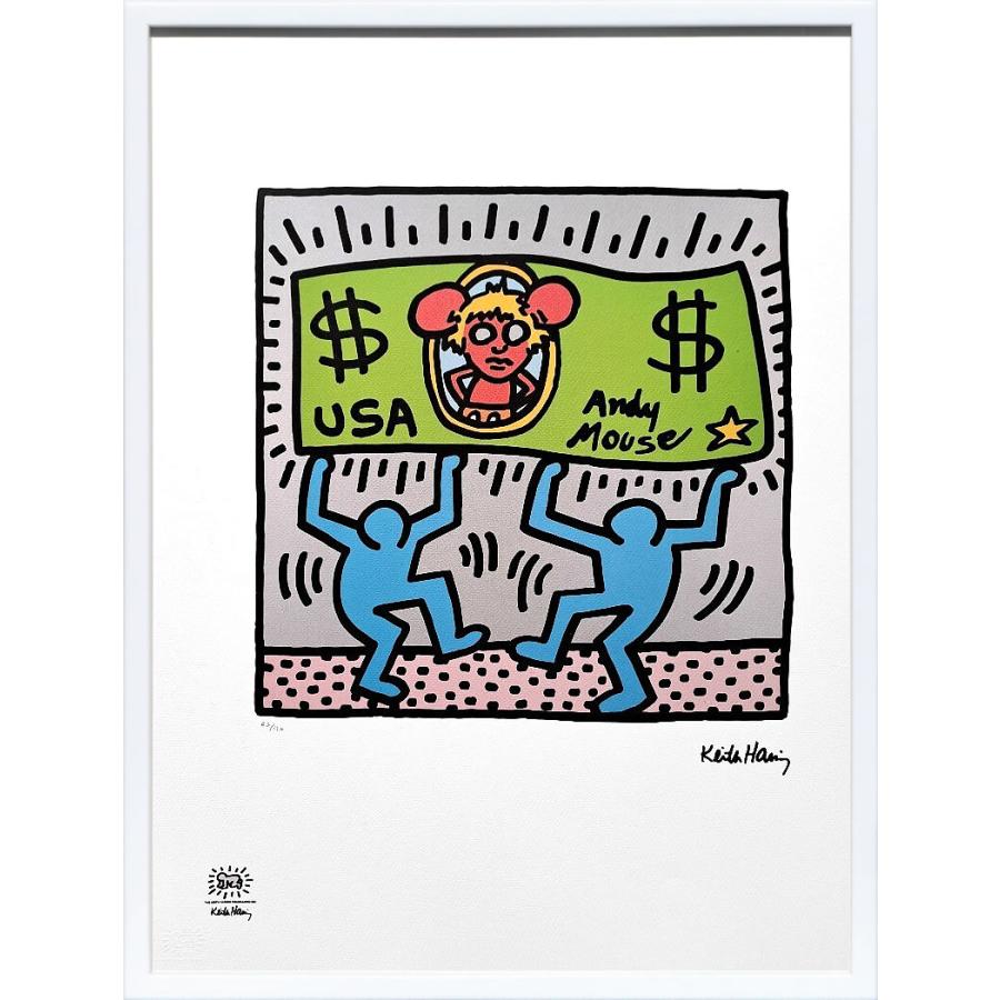 キースヘリング 絵画 ポスター 絵 アートパネル アートポスター アート インテリア フレーム 額 リトグラフ 複製画 ポップアート おしゃれ | 