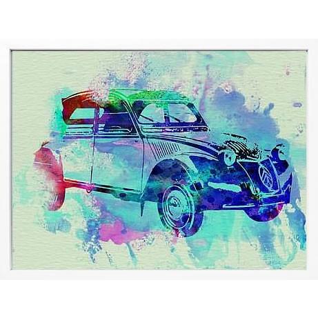 アートパネル アートポスター 絵画 インテリア 壁掛け タペストリー アートフレーム ウォールアート ポップアート ナックスアート シトロエン 2CV モダン 北欧