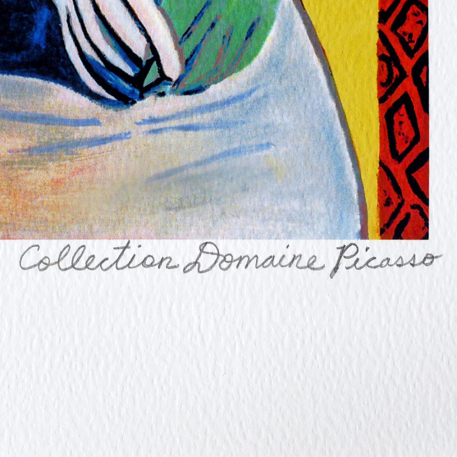 ピカソの娘マヤの肖像画 ポスター B1 フレームあり ピカソとその娘｜Le