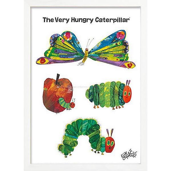 1254円 高額売筋 アートパネル アートポスター 絵画 インテリア 壁掛け タペストリー アートフレーム ウォールアート パネル エリック カール ちょうちょ 北欧 おしゃれ