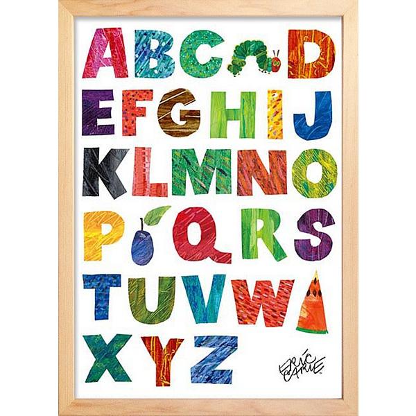 低価格の アートパネル アートポスター 絵画 インテリア 壁掛け タペストリー アートフレーム ウォールアート パネル エリック カール アルファベット 北欧 おしゃれ Supplystudies Com