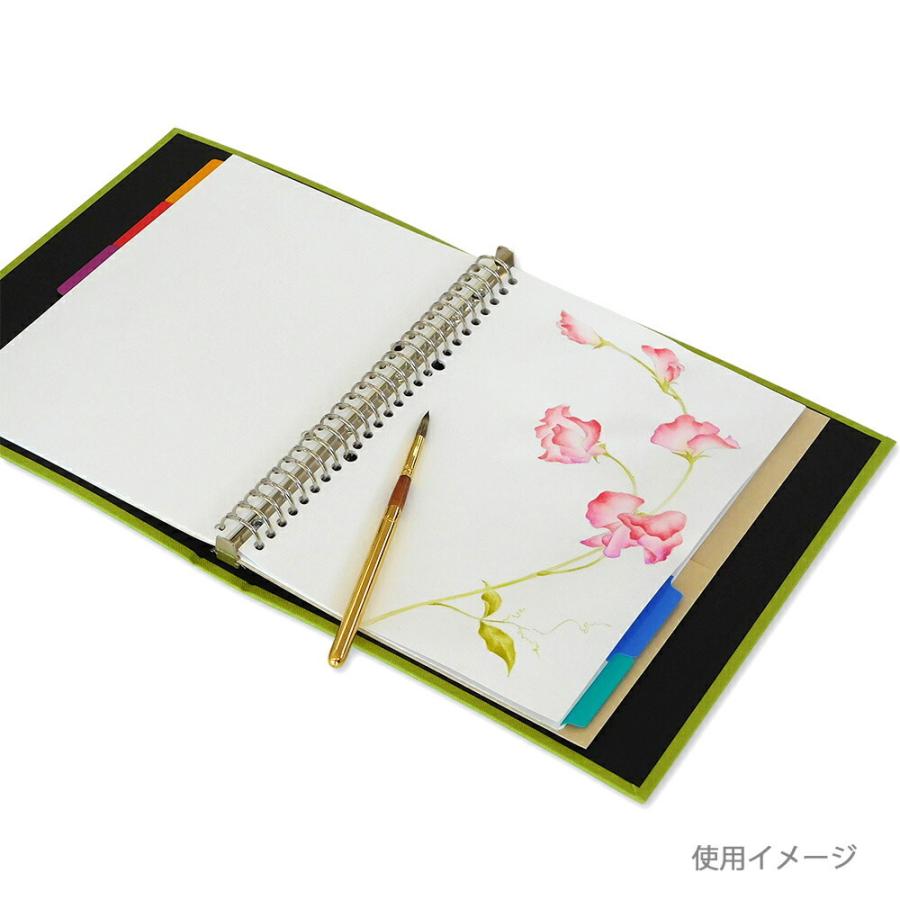 画材まとめ リヒトMED. カルテフォルダーA4見開き(200枚入) (HK1732U-ミ