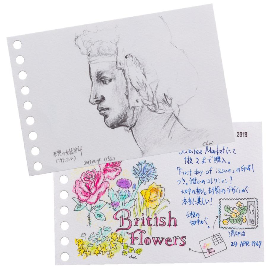 maruman（マルマン） オリジナル画用紙リーフ ミニ B7変形 9穴 並口