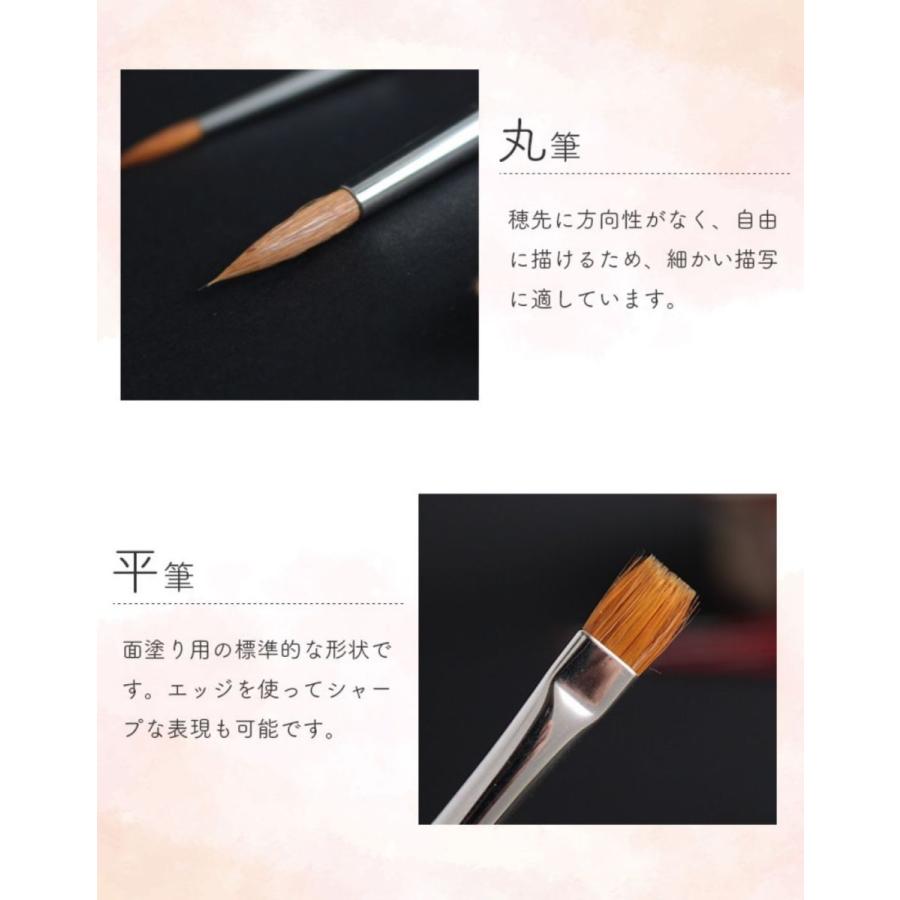 専用ケース付き　Kolinsky　コンパクト　水彩画用　筆セット 71NDjcStX-L._UF1000,1000_QL80_.jpg