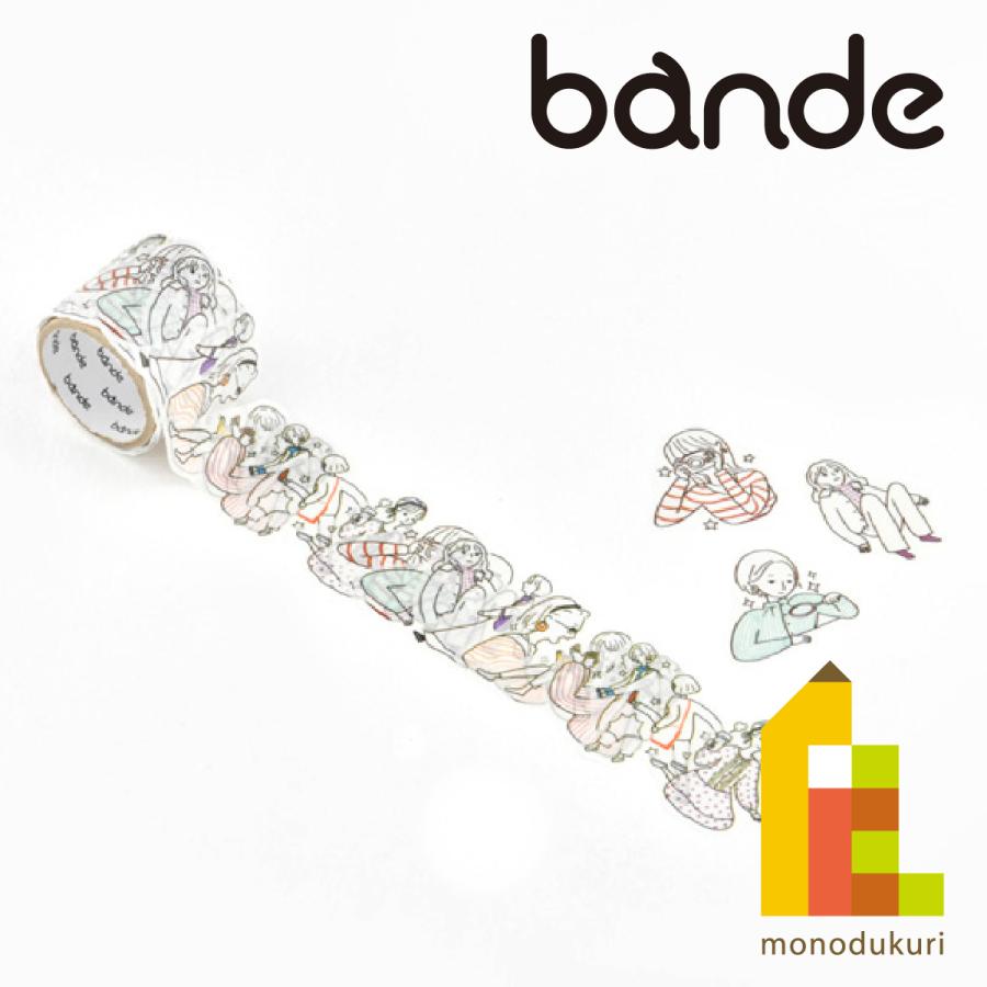 bande(バンデ) マスキングロールステッカー 毎日ゆるい女子 kalo