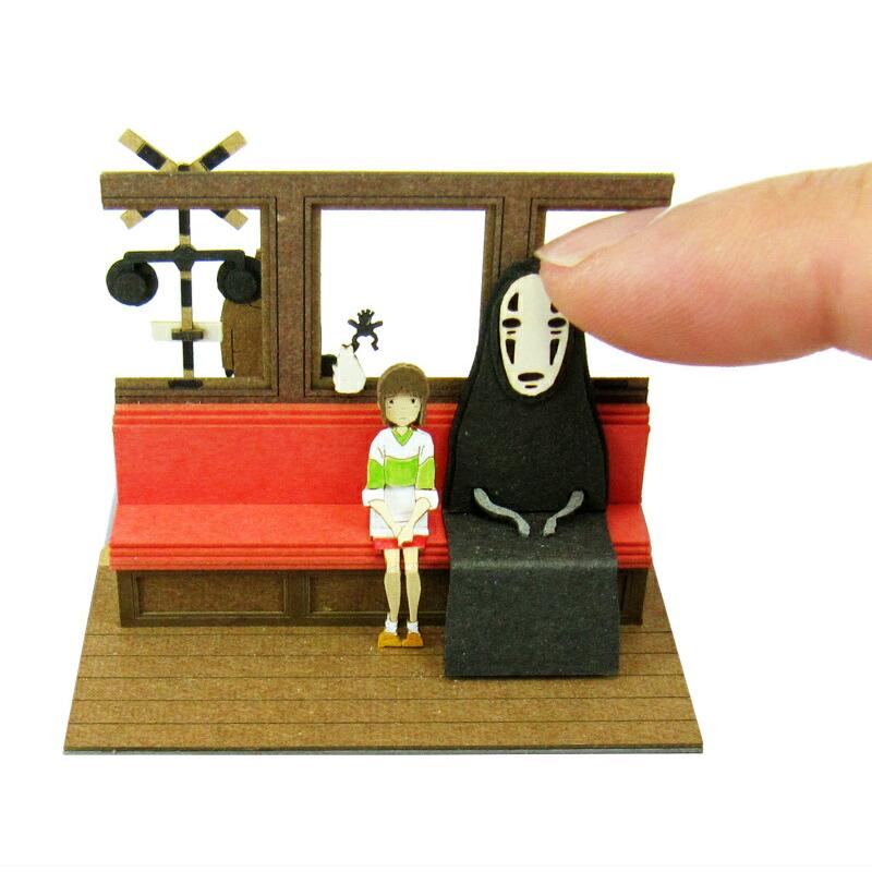 さんけい みにちゅあーとキット nonscale スタジオジブリmini 千と千尋