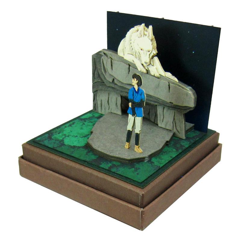 さんけい みにちゅあーとキット nonscale スタジオジブリmini もののけ