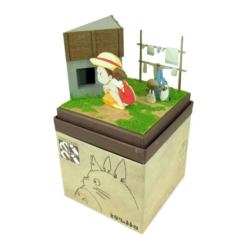 さんけい みにちゅあーとキット nonscale スタジオジブリmini となりの