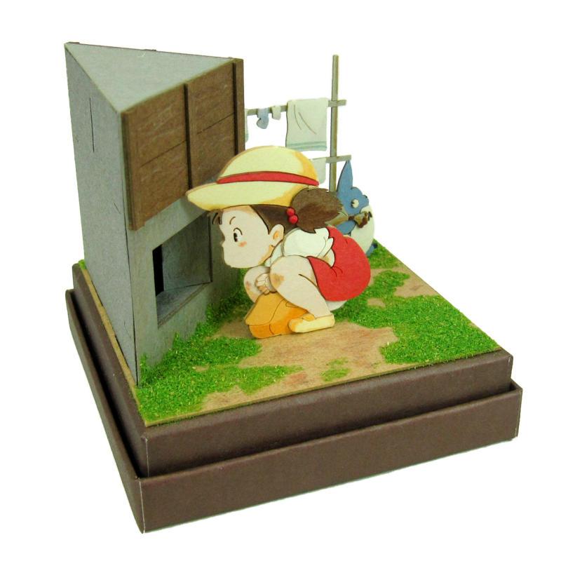 さんけい みにちゅあーとキット nonscale スタジオジブリmini となりの