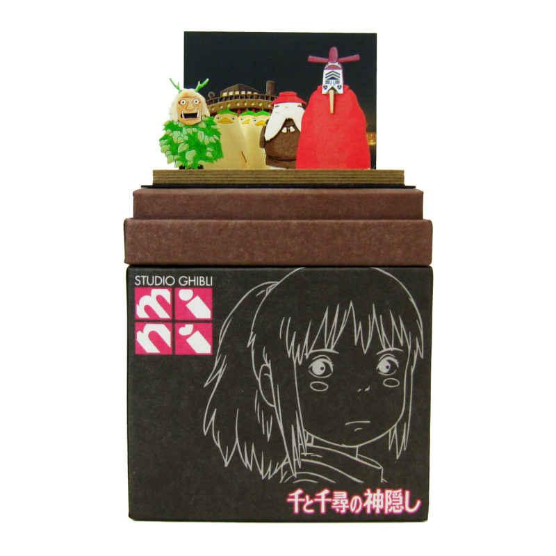 さんけい みにちゅあーとキット nonscale スタジオジブリmini 千と千尋