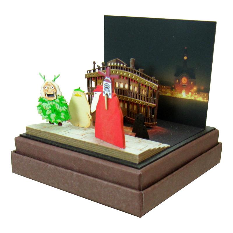 さんけい みにちゅあーとキット nonscale スタジオジブリmini 千と千尋