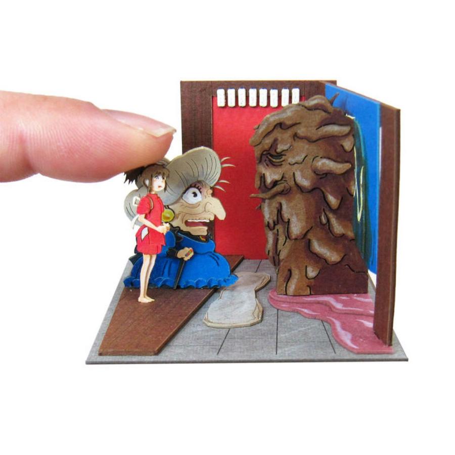 さんけい みにちゅあーとキット nonscale スタジオジブリmini 千と千尋