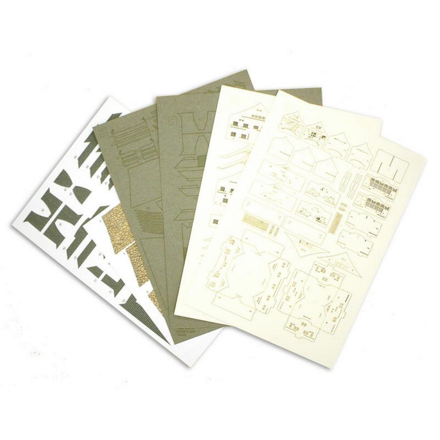 (未使用･未開封品)　さんけい 1/300 名城シリーズ 姫路城 MK04-01 og8985z 1/300 姫路城 みにちゅあーとキット・名城シリーズ【MK04-01