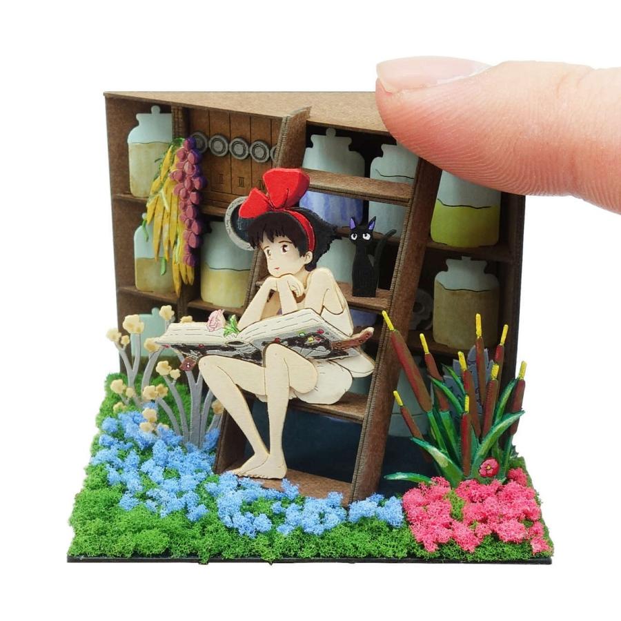 さんけい みにちゅあーとキット nonscale スタジオジブリmini 魔女の宅急便 (魔女の薬草庫) (MP07-121)｜art-and-craft-lab｜03